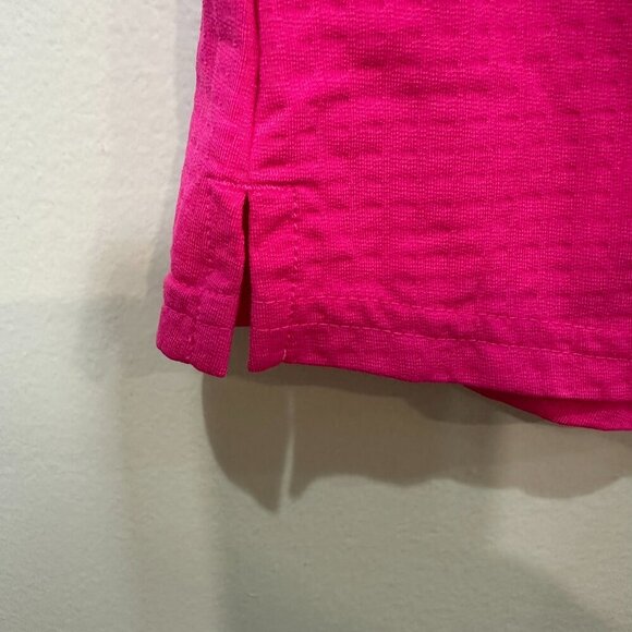 San Soleil Womens Sunglow Sleeveless Mock Polo Size Medium Pink Golf Cooling - Picture 4 of 8